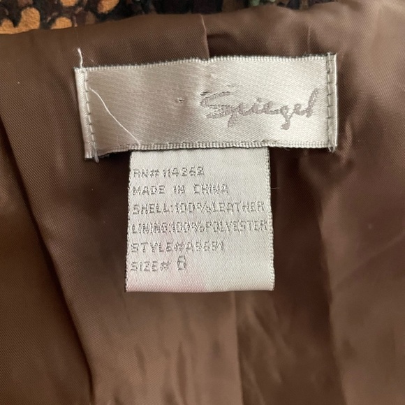 Spiegel Leather Jacket | Size 6 - Picture 2 of 5